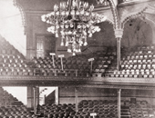Interior of Massay Hall in 1902