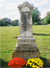 Tombstone of  ” William Merrell” Maternal Grand Father